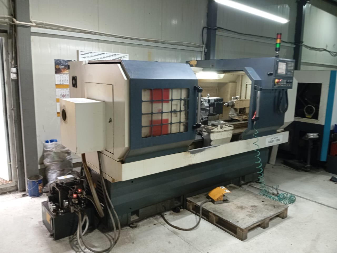 Станок токарный CK6150/1000 с ЧПУ Siemens 808D,  2...